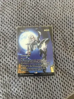Nine Lives (Borderless) - MTG Marvel Universe Eternal Regular - Image 1