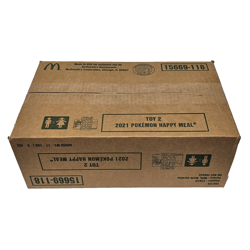POKEMON McDonald’s 25th Anniversary SEALED CASE (2021) 150 Booster Packs Toy #2 - Image 1