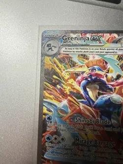 2024 POKEMON GRENINJA EX TWILIGHT MASQUERADE SPECIAL ILLUSTRATION #214/167! MINT - Image 3