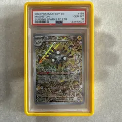 Magneton 159 Pokemon Center Stamped Promo PSA 10 Surging Sparks - Image 1