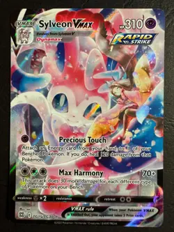 Sylveon VMAX Trainer Gallery TG15/TG30 Pokemon Brilliant Stars Near Mint - Image 1