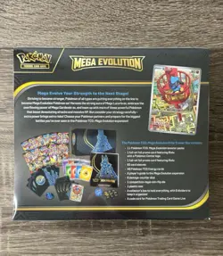Pokemon TCG Mega Evolution Pokemon Center ETB Lucario - SEALED, IN HAND - Image 2