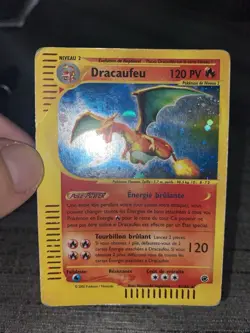 Carte Pokemon Dracaufeu 6/165 HOLO Expedition Wizards Francais Occasion - Image 3