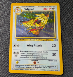Pidgeot 08/64 Jungle Holo Rare Pokemon TCG NM - Image 1