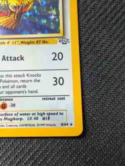Pidgeot 08/64 Jungle Holo Rare Pokemon TCG NM - Image 5