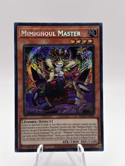 Mimighoul Master MP25-EN096 Prismatic Secret Rare 1st Edition Yugioh! NM - Image 1
