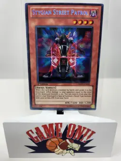 YuGiOh Stygian Street Patrol DREV-EN099 1st Edition Secret Rare NM - Image 1