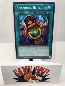 YuGiOh Amazoness Heirloom DREV-EN087 1st Edition Super Rare NM - Image 1