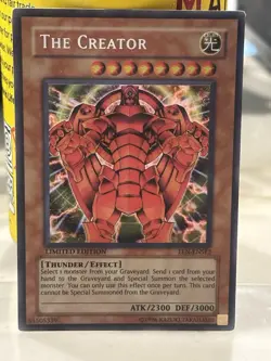 Yugioh - The Creator - EEN-ENSE2 - Secret Rare - Limited Edition NM/LP - Image 1