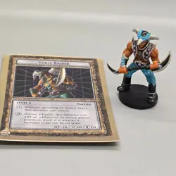 Yugioh Dungeon Dice Monsters DDM Vorse Raider ST-05 Figure And English Card - Image 1