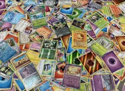 2.5LB Lot of Mixed Pokemon Cards TCG CCG Incl Full Art & Holo in Collectible Tin - Image 3