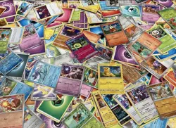 2.5LB Lot of Mixed Pokemon Cards TCG CCG Incl Full Art & Holo in Collectible Tin - Image 4