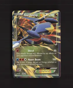 Garchomp EX XY167 Black Star Promo Rare Holo Pokemon Card LP - Image 1