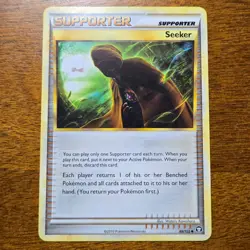 Seeker 88/102 - HG & SS Triumphant Uncommon Supporter 2010 - Pokemon TCG Card LP - Image 1