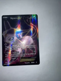 Espeon EX 117/122 Ultra Rare Full Art Pokemon Card - Image 3