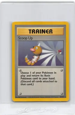 SCOOP UP 78/102 - Rare - BASE SET - VINTAGE WOTC Pokemon CARD - LP/MP - Image 1