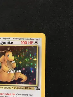 Dragonite - 4/62 Fossil Holo Rare - 1999 Pokemon Card TCG - MP - Image 4