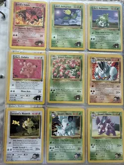 Pokemon Vintage Gym Challenge / Complete Non Holo Set! All 112 Cards! - Image 4