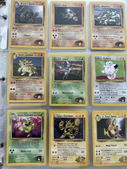 Vintage Pokemon Gym Hero COMPLETE Non Holo Set!!! All 113 Cards!!! - Image 4