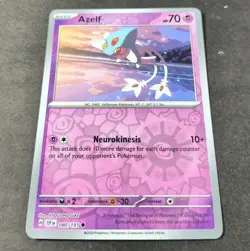 Pokemon Surging Sparks Azelf Reverse Holo Common Card 080/191 NM - Image 1