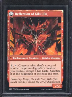MTG Fable of the Mirror-Breaker Kamigawa: Neon Dynasty #141 Magic Card Rare NM - Image 2