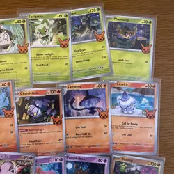 Pokemon - Trick or Trade 2024 - Full Set All 30 Cards - NM - Image 2