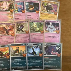 Pokemon - Trick or Trade 2024 - Full Set All 30 Cards - NM - Image 4
