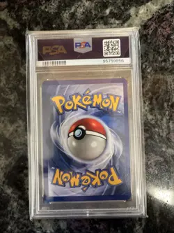 Pokemon 1999 Base Set Unlimited Blastoise Holo Rare Card #2 PSA 8 Near Mint - Image 2
