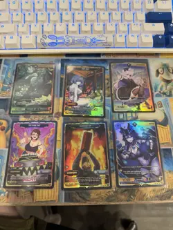 vCard Awakened Worlds First Edition Card Lot Of 6 - Image 1