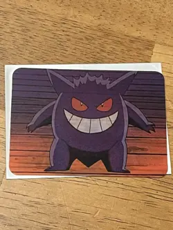1998 Pokemon Pioneer Viz Video Lenticular Promo Card - Gengar - PIKA-0031D - Image 1