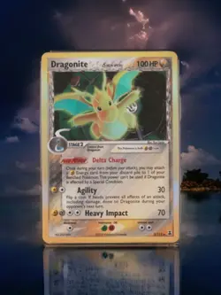 2005 Pokemon TCG Card EX Dragonite Holo Delta Species #3 - Image 1