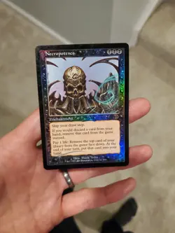 MTG Necropotence Near Mint Foil Promos: Deckmasters Garfield vs Finkel Magic - Image 3