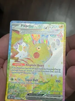 Pokemon Card Lot RARE, Pikachu SIR, Eevee stamped promo, Rayquaza, Tag team - Image 3