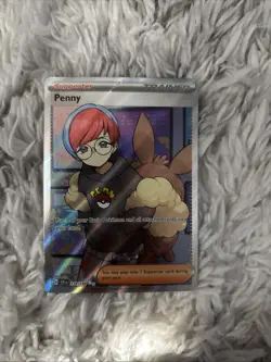 Pokemon TCG Penny Scarlet & Violet Holo Ultra Rare Card 239/198 - Image 1