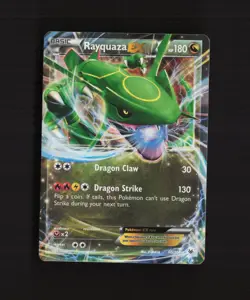 Rayquaza EX 60/108 XY Roaring Skies Ultra Rare Holo Pokemon Card LP - Image 1