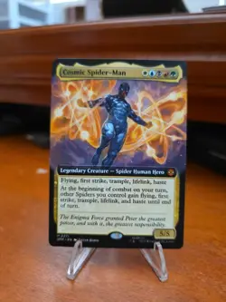 MTG Marvel Spiderman Cosmic Spiderman Extended Non Foil 0271 - Image 1