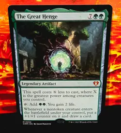 magic the gathering - The Great Henge - Legendary Artifact - Mythic - Green - Image 1