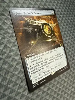 MTG Peter Parker’s Camera #0280 Extended Art Rare Marvel’s Spider-Man (SPM) - Image 2