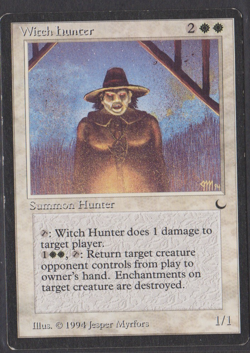 Witch Hunter THE DARK(DRK) -MP - the Gathering ~ MTG - Image 1