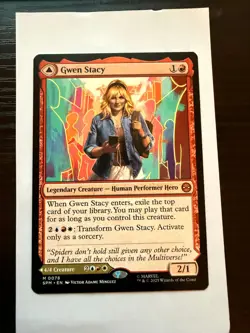 Ghost-Spider, Gwen Stacy Marvel's Spider-Man Magic The Gathering M 0078 - Image 2