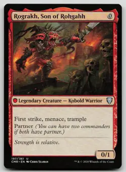 Rograkh, Son of Rohgahh U Commander Legends 197 NM - Image 1