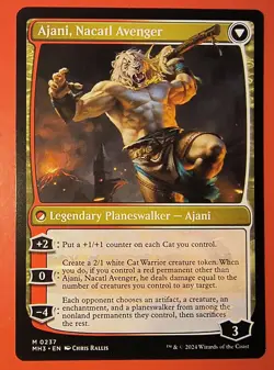 MTG: AJANI, NACATL PARIAH / / AJANI, NACATL AVENGER REG. MH3/0237, MYTHIC, REG. - Image 3