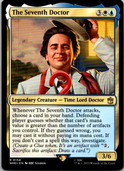 Magic the Gathering The Seventh Doctor Doctor Who Commander MTG Free Shipping! - Image 1