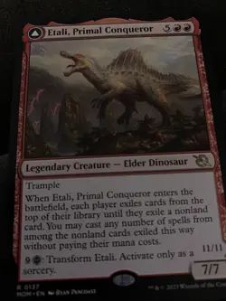 MTG Etali, Primal Conqueror March of the Machine, #137, NM Regular Rare - Image 1