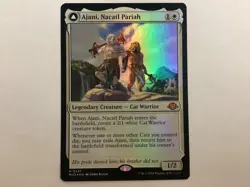 MTG Modern Horizons 3 AJANI, NACATL PARIAH Foil NM (0071) Graded Power - Image 1