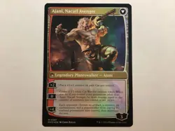 MTG Modern Horizons 3 AJANI, NACATL PARIAH Foil NM (0071) Graded Power - Image 2