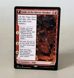 MTG Fable of the Mirror-Breaker - 465 Extended Art NEO NM - Image 1