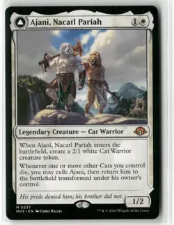 Magic The Gathering Ajani, Nacatl Pariah Modern Horizons 3 Mythic - Image 1