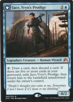 MTG: Magic Origins: Jace, Vryn's Prodigy: Lightly Played Condition - Image 1