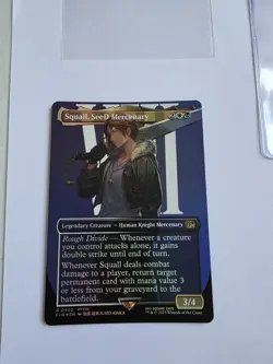Squall, SeeD Mercenary (Borderless) Final Fantasy Foil - Image 1